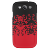 Заказать чехол для Samsung в Москве. Чехол для Samsung Galaxy S3 Красно-черное от valezar - готовые дизайны и нанесение принтов.