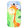 Заказать чехол для Samsung в Москве. Чехол для Samsung Galaxy S3 Милый жираф от Рисуя Добро - готовые дизайны и нанесение принтов.