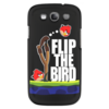Заказать чехол для Samsung в Москве. Чехол для Samsung Galaxy S3 Flip The Bird от game-fan - готовые дизайны и нанесение принтов.