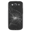 Заказать чехол для Samsung в Москве. Чехол для Samsung Galaxy S3 Разбитый экран от Hardgott - готовые дизайны и нанесение принтов.