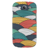 Заказать чехол для Samsung в Москве. Чехол для Samsung Galaxy S3 Цветные волны от BeliySlon - готовые дизайны и нанесение принтов.