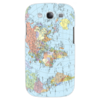 Заказать чехол для Samsung в Москве. Чехол для Samsung Galaxy S3 Карта мира от Елена Гришина - готовые дизайны и нанесение принтов.