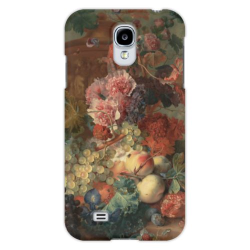 Заказать чехол для Samsung в Москве. Чехол для Samsung Galaxy S4 Цветы (Ян ван Хёйсум) от trend - готовые дизайны и нанесение принтов.