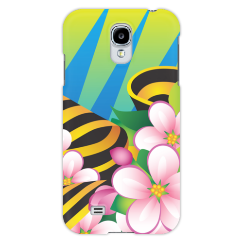 Заказать чехол для Samsung в Москве. Чехол для Samsung Galaxy S4 Победа от Ирина - готовые дизайны и нанесение принтов.