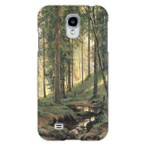Заказать чехол для Samsung в Москве. Чехол для Samsung Galaxy S4 Ручей в лесу от trend - готовые дизайны и нанесение принтов.