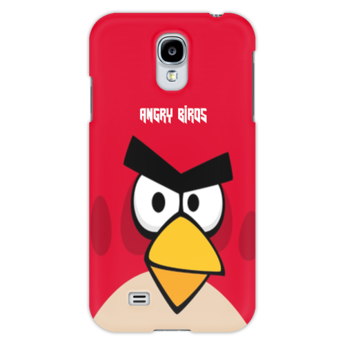 Заказать чехол для Samsung в Москве. Чехол для Samsung Galaxy S4 Angry Birds (Terence) от Аня Лукьянова - готовые дизайны и нанесение принтов.