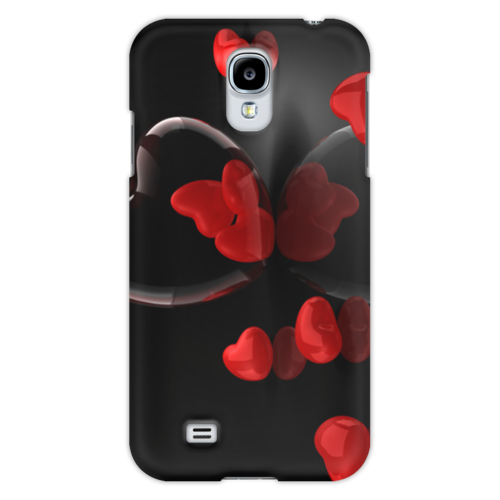Заказать чехол для Samsung в Москве. Чехол для Samsung Galaxy S4 сердечки от Наталия Киселёва - готовые дизайны и нанесение принтов.