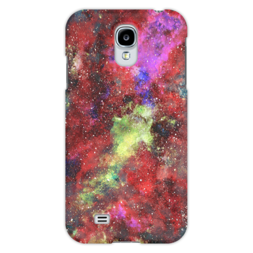 Заказать чехол для Samsung в Москве. Чехол для Samsung Galaxy S4 Космический от Henry Stark - готовые дизайны и нанесение принтов.