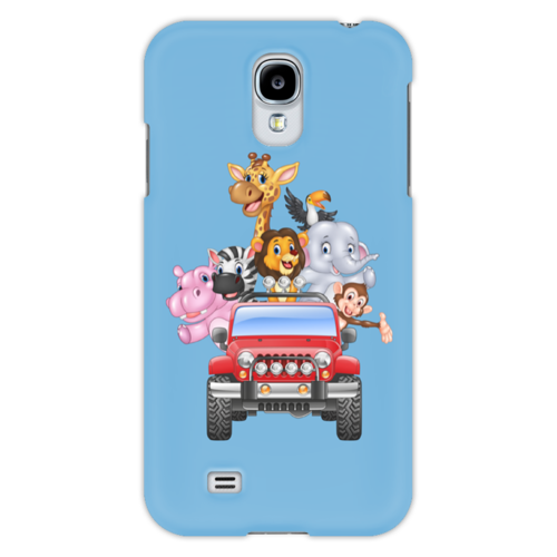 Заказать чехол для Samsung в Москве. Чехол для Samsung Galaxy S4 Сафари от Ирина - готовые дизайны и нанесение принтов.