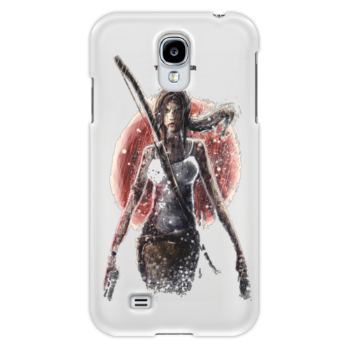 Заказать чехол для Samsung в Москве. Чехол для Samsung Galaxy S4 Лара Крофт от YellowCloverShop - готовые дизайны и нанесение принтов.