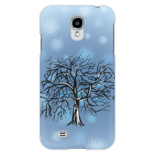 Заказать чехол для Samsung в Москве. Чехол для Samsung Galaxy S4 Люблю зиму от PolinaPo - готовые дизайны и нанесение принтов.