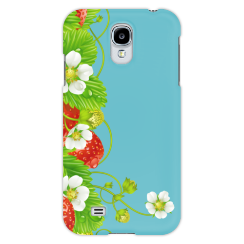 Заказать чехол для Samsung в Москве. Чехол для Samsung Galaxy S4 Земляничная поляна от Виктор Гришин - готовые дизайны и нанесение принтов.