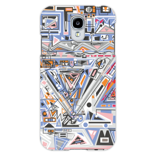 Заказать чехол для Samsung в Москве. Чехол для Samsung Galaxy S4 Ташизм от Vadim Koval - готовые дизайны и нанесение принтов.
