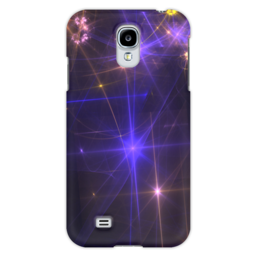 Заказать чехол для Samsung в Москве. Чехол для Samsung Galaxy S4 Световая фантазия от Елена Гришина - готовые дизайны и нанесение принтов.