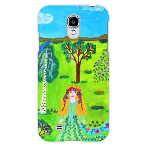 Заказать чехол для Samsung в Москве. Чехол для Samsung Galaxy S4 Мир волшебства от Рисуя Добро - готовые дизайны и нанесение принтов.