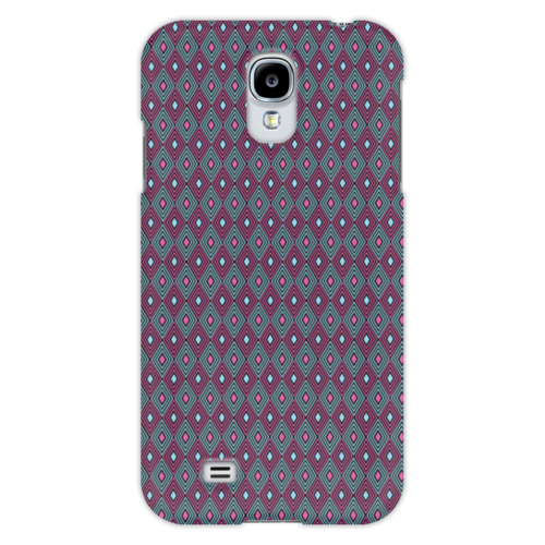 Заказать чехол для Samsung в Москве. Чехол для Samsung Galaxy S4 Геометрический узор от valezar - готовые дизайны и нанесение принтов.