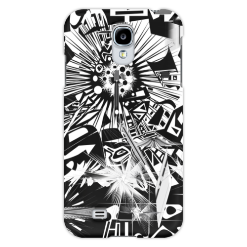 Заказать чехол для Samsung в Москве. Чехол для Samsung Galaxy S4 с яблоком от Vadim Koval - готовые дизайны и нанесение принтов.