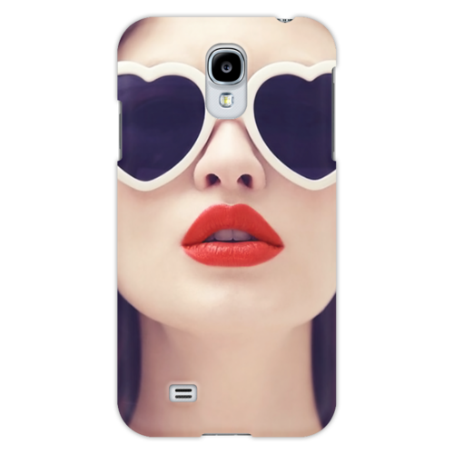 Заказать чехол для Samsung в Москве. Чехол для Samsung Galaxy S4 Красные губы от peppi - готовые дизайны и нанесение принтов.