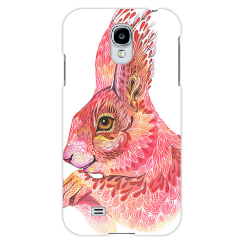 Заказать чехол для Samsung в Москве. Чехол для Samsung Galaxy S4 Кролик из Зазеркалья от msgreen - готовые дизайны и нанесение принтов.