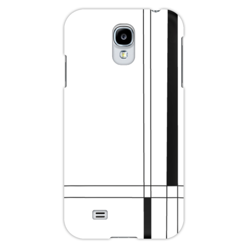 Заказать чехол для Samsung в Москве. Чехол для Samsung Galaxy S4 Линии в пространстве от Disignshop - готовые дизайны и нанесение принтов.
