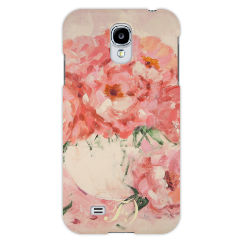 Заказать чехол для Samsung в Москве. Чехол для Samsung Galaxy S4 Нежный поцелуй роз от dekuzmin5 - готовые дизайны и нанесение принтов.
