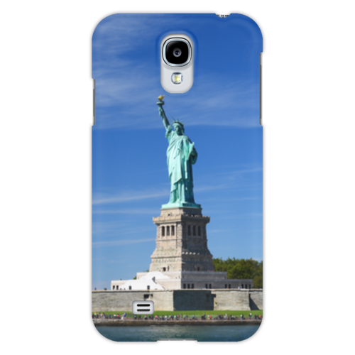 Заказать чехол для Samsung в Москве. Чехол для Samsung Galaxy S4 Статуя Свободы от Виктор Гришин - готовые дизайны и нанесение принтов.