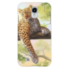 Заказать чехол для Samsung в Москве. Чехол для Samsung Galaxy S4 Леопард от Александр Гришин - готовые дизайны и нанесение принтов.