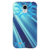 Заказать чехол для Samsung в Москве. Чехол для Samsung Galaxy S4 Синие прямые от Stil na yarkosti - готовые дизайны и нанесение принтов.