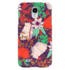 Заказать чехол для Samsung в Москве. Чехол для Samsung Galaxy S4 Цветочный от BeliySlon - готовые дизайны и нанесение принтов.