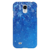 Заказать чехол для Samsung в Москве. Чехол для Samsung Galaxy S4 Снежинки от Елена Гришина - готовые дизайны и нанесение принтов.