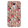 Заказать чехол для Samsung в Москве. Чехол для Samsung Galaxy S4 Dogs and flowers от Илья Щеблецов - готовые дизайны и нанесение принтов.