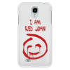 Заказать чехол для Samsung в Москве. Чехол для Samsung Galaxy S4 Смайлик Red John (The Mentalist) от maks - готовые дизайны и нанесение принтов.