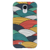 Заказать чехол для Samsung в Москве. Чехол для Samsung Galaxy S4 Цветные волны от BeliySlon - готовые дизайны и нанесение принтов.