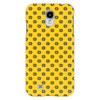Заказать чехол для Samsung в Москве. Чехол для Samsung Galaxy S4 Black Flower от Елена Гришина - готовые дизайны и нанесение принтов.