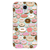 Заказать чехол для Samsung в Москве. Чехол для Samsung Galaxy S4 Пончики от huliadevika - готовые дизайны и нанесение принтов.