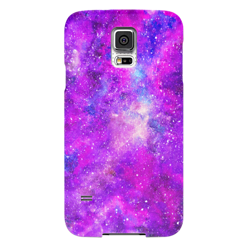 Заказать чехол для Samsung в Москве. Чехол для Samsung Galaxy S5 Космос (розовый) от Henry Stark - готовые дизайны и нанесение принтов.