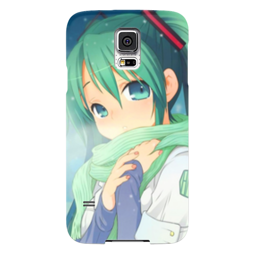 Заказать чехол для Samsung в Москве. Чехол для Samsung Galaxy S5 Miku Hatsune Sush от Дмитрий Кот - готовые дизайны и нанесение принтов.