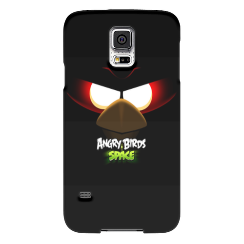 Заказать чехол для Samsung в Москве. Чехол для Samsung Galaxy S5 Space (Angry Birds) от Аня Лукьянова - готовые дизайны и нанесение принтов.