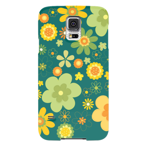 Заказать чехол для Samsung в Москве. Чехол для Samsung Galaxy S5 Хиппи от Елена Гришина - готовые дизайны и нанесение принтов.