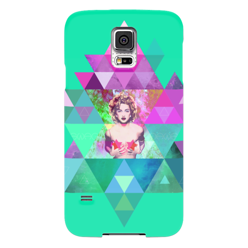 Заказать чехол для Samsung в Москве. Чехол для Samsung Galaxy S5 "HIPSTA SWAG" collection: Madonna от Octopuslabel - готовые дизайны и нанесение принтов.