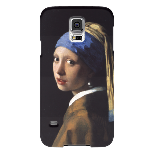 Заказать чехол для Samsung в Москве. Чехол для Samsung Galaxy S5 Девушка с жемчужной серёжкой (Ян Вермеер) от trend - готовые дизайны и нанесение принтов.