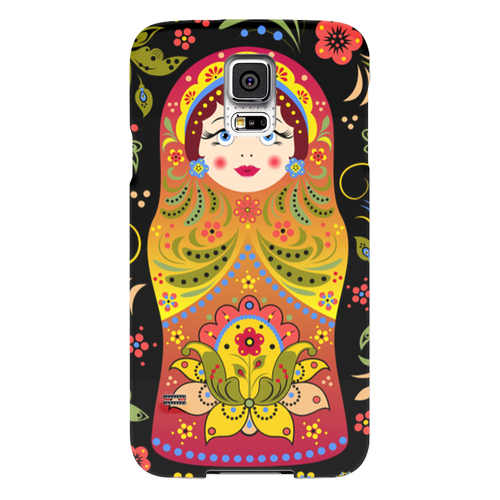 Заказать чехол для Samsung в Москве. Чехол для Samsung Galaxy S5 Матрёшка от Ирина - готовые дизайны и нанесение принтов.