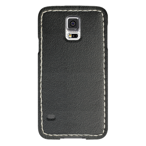 Заказать чехол для Samsung в Москве. Чехол для Samsung Galaxy S5 Кожа с прошивкой от Hardgott - готовые дизайны и нанесение принтов.