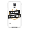 Заказать чехол для Samsung в Москве. Чехол для Samsung Galaxy S5 Double Trouble от go59 - готовые дизайны и нанесение принтов.