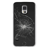 Заказать чехол для Samsung в Москве. Чехол для Samsung Galaxy S5 Разбитый экран от Hardgott - готовые дизайны и нанесение принтов.