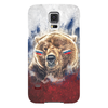 Заказать чехол для Samsung в Москве. Чехол для Samsung Galaxy S5 Русский Медведь от tutik_mutik@mail.ru - готовые дизайны и нанесение принтов.