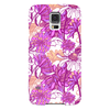Заказать чехол для Samsung в Москве. Чехол для Samsung Galaxy S5 Purple blossom от Evgenia Bandagnomych - готовые дизайны и нанесение принтов.