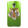 Заказать чехол для Samsung в Москве. Чехол для Samsung Galaxy S5 Взгляд тигра от Виктор Гришин - готовые дизайны и нанесение принтов.