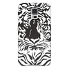 Заказать чехол для Samsung в Москве. Чехол для Samsung Galaxy S5 Взгляд Тигра от Александр Гришин - готовые дизайны и нанесение принтов.