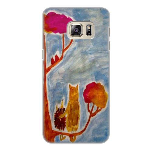 Заказать чехол для Samsung Galaxy S6/S6 Edge в Москве. Чехол для Samsung Galaxy S6, объёмная печать Счастье от mrs-snit@yandex.ru - готовые дизайны и нанесение принтов.